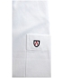Preview: Armas Langarmhemd Comfort Fit weiss Patches in rot blau